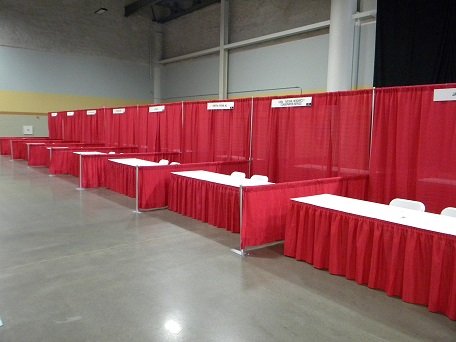 Red Booths